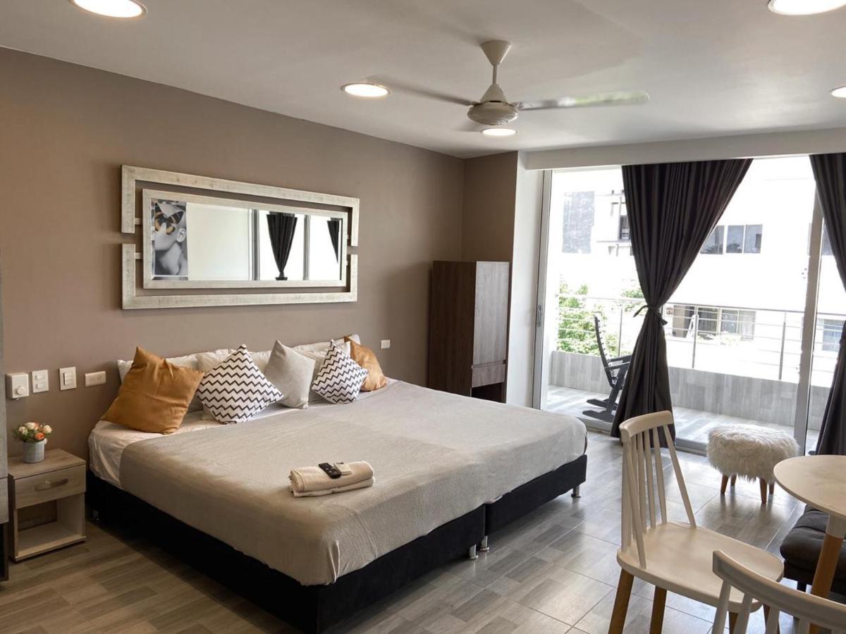 Aparta Estudio En El Edificio Bahia 79 Apartasuites Cartagena 외부 사진